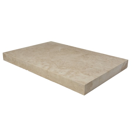 Msi Tuscany Beige SAMPLE Brushed Travertine Pool Coping ZOR-LSC-0086-SAM